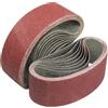 FEIHU Nastri abrasivi in allumina,75 x 457 mm Nastro Abrasivo,40/80/120/180/320,ciascuno 3 nastri in carta vetrata,per levigatrice a nastro,15 pezzi