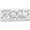 PRO[f]home® - Cornice Parete 151369 modanatura tipo stucco fregio stile rococò barocco bianco 2 m Profhome