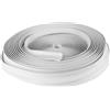 Service Solutions - Rotolo 5 metri profilo pvc raccordo igienico bianco per vasca o doccia - cucina - bagno.
