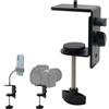 Cuyacili C Morsetto 0-80 mm morsetto da tavolo morsetto a vite in metallo con supporto filettato da 1/4 per lampada, microfono, pali della luce e tavolo