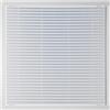 LIRAST 400x400mm Griglia di Ventilazione con Filtro - Sportello di Ispezione in Plastica