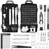 LiYiJiKeJi 122 in 1 Set Cacciaviti Precisione, Set Attrezzi da Lavoro, Kit Cacciaviti Precisione, Kit Elettronica per PC, laptop, cellulare, occhiali
