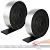 AXVRAV 2 rotoli di schiuma isolante per tubi di riscaldamento, condotto isolante, 10 m x 5 cm, autoadesivo, isolante per avvolgere tubi di riscaldamento, avvolgimento di tubi e nastro isolante