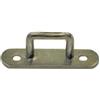 nextradeitalia 10PZ CAVALLOTTO A MANIGLIA RETTANGOLARE ZINCATO - mm.25x27