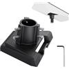 CAMWAY Adattatore per Tubo Starlink Gen 3 in Lega di Alluminio,Kit di Montaggio Angolo Regolabile Compatibile con Starlink Gen 3/Standard/V3,per Aste di Diametro 20-38 mm