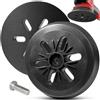 BIGP Disco Abrasivo 150 mm con Gancio e Loop, 6 Fori per Levigatrice Orbitale - Compatibile con Bosch GEX 150 AC, GEX 150 Turbo, GEX 150, PEX 15 AE (1 Pezzo)