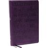 Nelson Bibles Holy Bible: King James Version, Purple, Giant Print Center-column Reference Bible, Verse Art Cover Collection, Genuine Leather, Red Letter, Comfort Print