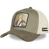 Capslab Cappellino da uomo e donna, berretto Trucker One Piece, regolabile da Snapback, verde, Taglia Unica
