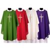 Holyart Casule: Casula con Croce ricamata bicolore In Primis, Verde