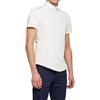 VEQUÈ Camicia Uomo Cotone Elasticizzato Mezza Manica Corta Casual Sportiva (IT, Testo, M, Regular, Regular, Bianco)