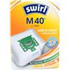PakTrade 4 Sacchetti per aspirapolvere compatibile con Miele Classic C1 Serie, Classic C1 Special EcoLine, Classic C1 Special PowerLine, Clean Care, Clean Control 5000 | compatibile con Swirl M40 - M 40