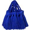 AebDerp 30 mini nappine in seta, piccole e morbide, per segnalibro in resina fai da te, creazione di gioielli per ragazze, chiavi, portachiavi, cucito, nastri, cuscini, tende e arredamento per la casa (blu