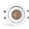 Faro Barcelona 43903 - KIVI Incasso orientabile bianco 7W 2700K 36° IP44