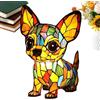 Generico Lampada Animale Carina | Luminosa Da Tavolo Cane In Resina Colorata,Decorazione Resina Colorata per Camera dei Bambini Bagno Camera da Letto