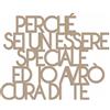 Declea Frase in Legno da appendere al muro Avrò Cura di Te, Decorazione murale Citazione Testo Canzone per decorare le pareti del soggiorno, cucina, casa