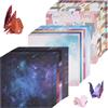 WhizNook 150 Feuilles Fogli Carta Origami 15 x 15 Cm Doppia Fogli Origami con Motivi