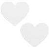 ZNQNDSR Pelle Adesiva per Riparazioni Toppe di Riparazione in Pelle A Forma di Cuore, Tagliabili, Autoadesive, con Texture Litchi, per Divani, Sedili Auto E Giacche(White)