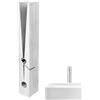 Dubbulon Mollette Giganti da 1/5 Pezzi - Porta Asciugamani da Bagno con Molletta | Clip per Vestiti Giganti in Legno Montate Parete | Mollette per Asciugamani Antiscivolo | per La Lavanderia del Soggiorno