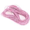 Restokki Corda Elastica Per Bracciali Collane, Corda Elastica Tonda Elastica Per Perline da 1,5 Mm 100 M, Per La Creazione di Gioielli Fai da Te(Rosa chiaro)