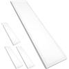 LED ATOMANT Confezione da 4 Kit Cornice per Montaggio a Soffito + Pannello LED 120x30cm 48W, CCT (Selettore di Colore Bianco Caldo, Neutro e Freddo), 5000 Lumen, Driver incluso
