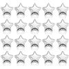 Nilioyul 20 simpatici magneti a forma di stella 3D, per frigorifero, in argento, per cucina, lavagna magnetica, calendario, ufficio, tavolo della ricompensa a stelline