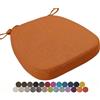 seokor Cuscini Per Sedia Cucina, 40x38/43x40/43x42cm Rimovibile Cuscino per Sedia,U-Shape Memory Foam Cuscini Per Sedia, Lavabile Cuscino per Sedia da Pranzo, for Interni Esterni Giardino(Color14,40x38x8cm)