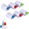 Helweet Spremi Tubetto, Spremi Dentifricio, Tube Squeezer, Strizza Tubetti,Spremiagrumi per Dentifricio, Spremi Tubetti per Dentifricio, Crema Mani, Latte Detergente,Tubetti per Vernice, Cosmetici, 6 Pcs