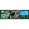 iperbriko Catena Multiflash RGB 625 MicroLED (1,6cm) Cavo Rame 10m