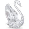Swarovski Signum Cigno Piccolo, Oggetto Decorativo con Personaggio in CristalliSwarovski , Bianco