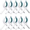 KBRPEY 10 Pezzi Mollette Bucato Ovale Resistenti Antivento Pinze Stendino Biancheria Lavanderia Plastica Premium Robuste Primavera