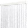 emmevi Tenda Antimosche Filo Intrecciato Gomma PVC Moschiera Finestra Porta Ingresso 120x230 Cm Trasparente