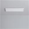 LEDKIA LIGHTING - Plafoniera LED 24W Soffitto | CCT Selezionabile | Doppia Luce SwitchCCT | Dimensioni 580x200 mm | Facile Installazione, Policarbonato