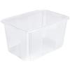 keeeper Box Contenitore con Sistema di Rotazione/Impilaggio, 54,5 x 39 x 29,5 cm, 45 L, Emil, Trasparente
