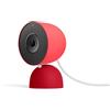 Google Nest Cam Indoor (Wired, 3rd Gen) - Security Camera with 2K Video and Gemini, Night Vision, 2-Way Audio, Works with Google Home - 2025 Model - Berry
