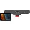 Poly Studio Small Room Kit Studio R30 4K UHD Videocamera per conferenze e controller touch GC8 - Fotocamera 4K, microfoni e altoparlanti integrati, display da 8 pollici, supporta squadre, zoom e altro
