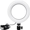 Générique Beauty Fill Light - Anello Luminoso per Selfie con Treppiede, Lampada di Riempimento LED Ricaricabile tramite USB, Strumento di Illuminazione Del Telefono Cellulare | per La Fotografia sul Telefono