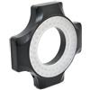 JJC 60 pezzi completamente dimmerabili Macro LED Light - per obiettivi con filettatura 49 mm, 52 mm, 55 mm, 58 mm, 62 mm, 67 mm