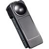 MoSundi Tappo protettivo antigraffio per Insta360 X5 Action Camera, nero, 5,25 x 13,4 x 5,2 cm, in ABS per materiale, su misura per protezione da polvere e urti
