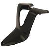 one by Camamoto plastica carena scudo interno superiore contorno chiave compatibile con per yamaha t-max 500 2008-2009-2010-2011 | rif. orig. 4B52831200000 (nero lucido)