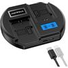 AKTTKA NP-FZ100 PD18W - Caricatore rapido rotondo a doppia slot