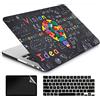 AMCJJ Compatibile con MacBook Air 15 pollici Caso 2024 2023 Rilascio M3 A3114 M2 A2941 Touch ID, Plastica Hard Shell Caso & Tastiera Cover & Screen Protector - Idea