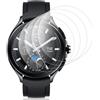 Pnakqil Vetrino Temperato per Xiaomi Watch 2 Pro, Vetro 9H, 4 Pezzi | Proteggi Schermo per Xiaomi Mi Watch 2 Pro, Pellicola Antigraffio, HD Trasparente, Anti Impronte, Alta Sensibilità al Tocco
