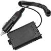 ECSiNG Adattatore Di Alimentazione Per Auto Per Walkie-talkie Compatibile Con Baofeng UV-5R/ UV-5RE Plus/UV-5RA Plus Adattatore Di Alimentazione Per Citofono Per Auto 12 V Nero