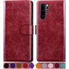 SUANPOT Cover per Huawei P30 Pro Blocco RFID Portafoglio Slot CarteSupporto Cellulare Magnetica custodia Pelle Sintetica Cover per Huawei P30 Pro Rosso