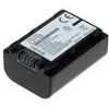 mungoo mach mal anders ... Batteria di ricambio adatta per Sony FDR-AX33, DCR-DVD105E, DVD310E, DCR-HC20E, HC40E, SR30E, SX30E, HDR-CX130E, PJ530E, TD10E, UX19E, XR155E (sostituisce NP-FV50), batteria OTB con panno per la