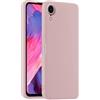 HULLIN Custodia per Telefono in Silicone Colorato, Adatta per iPhone XR (6.1) - Polvere di sabbia