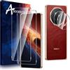 Anoowkoa 2+2 Pezzi Vetro Temperato per Honor Magic V6 5G + Fotocamera Pellicola Protettiva,Protezione Schermo Anti Graffio Ultra Resistente