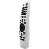 Szaerfa Custodia protettiva in silicone per telecomando TV per LG AN-MR600 AN-MR650A, Smart Television Controller Case Sleeve Holder Protector Skin, con cordino (Bianco)