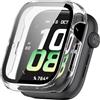 Koelaa Cover per Honor Watch 5, Vetro Temperato Pellicola Protettiva [Tocco Sensibile] Copertura Completa Custodia Rigida HD Clear Pellicola Protettiva per Honor Watch 5-Trasparente