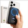 Endriel Power Bank 10.000mAh 22.5W con Display LED e Stand Integrato - Compatibile con Tutti gli iPhone, Magnetico con Anello Incluso, Garanzia Italiana (Endriel)